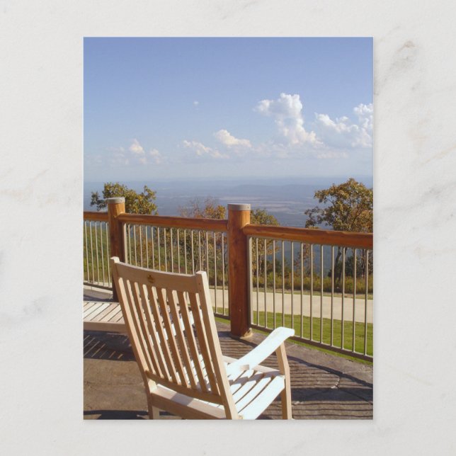 Carte Postale Détendez-vous sur Top of the World : Mount Magazin (Devant)