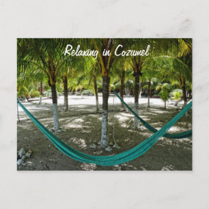Carte Postale Détente à Cozumel