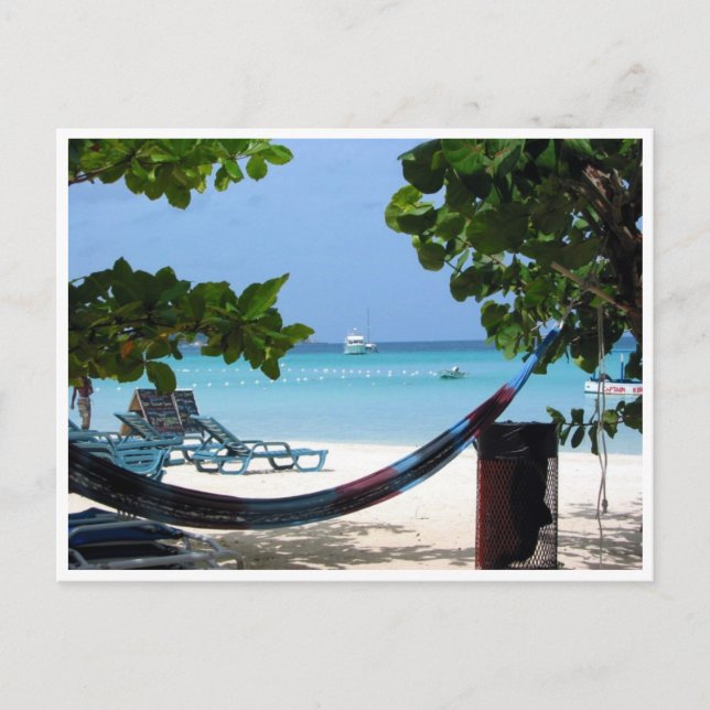 Carte Postale détente jamaïque (Devant)