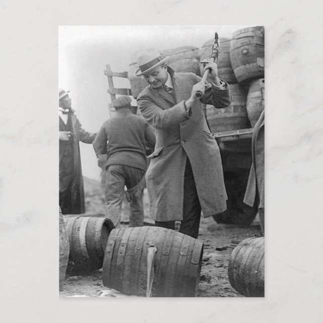 Carte Postale Détruire les oeufs de bière, 1924 (Devant)