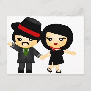 Carte Postale Deux à Tango