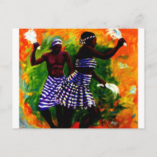 Carte Postale Deux Amoureux Par MOjisola A Gbadamosi Okubule