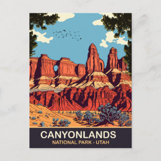 Carte Postale Deux Bob Arch, Canyonlands, Utah, Voyage