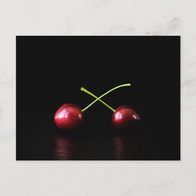 Carte Postale Deux cerises pccnm (Devant)
