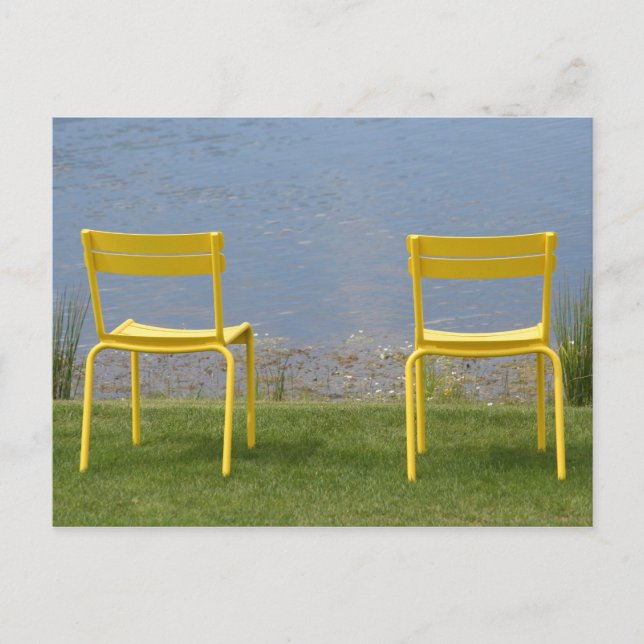 Carte postale : Deux chaises (Devant)