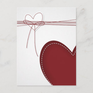 Carte Postale Deux coeurs