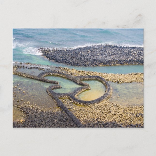 Carte Postale Deux coeurs (Devant)