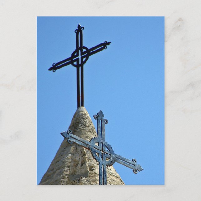 Carte Postale Deux croix (Devant)
