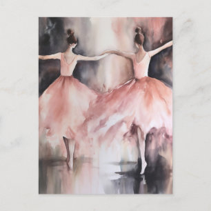 Carte postale Deux Danseurs De Ballet