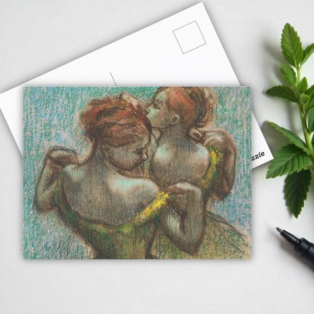 Carte Postale Deux Danseurs, Demi-Longueur, Degas Art (Créateur téléchargé)
