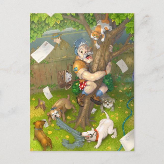 Carte Postale Deux jours avant la retraite (Devant)