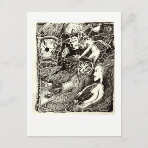Carte Postale Deux Mondes, par Brian Benson.