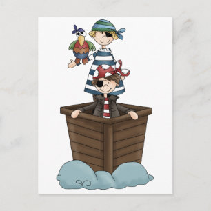 Carte Postale Deux pirates