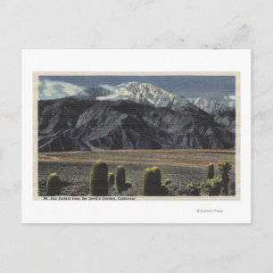 Carte Postale Devil's Garden Vue du Mont San Jacinto # 2