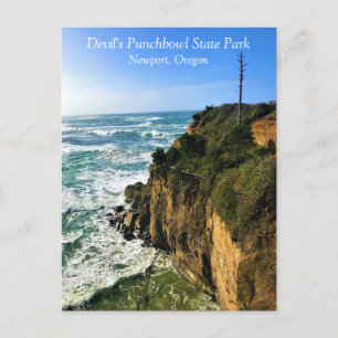Carte Postale Devil's Punchbowl State Park, Newport, Oregon Post
