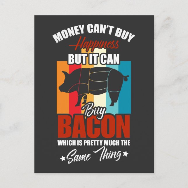 Carte Postale Devis de balise drôle pour Grillmaster de barbecue (Devant)