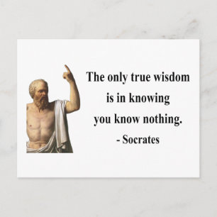 Carte Postale Devis Socrates 3b