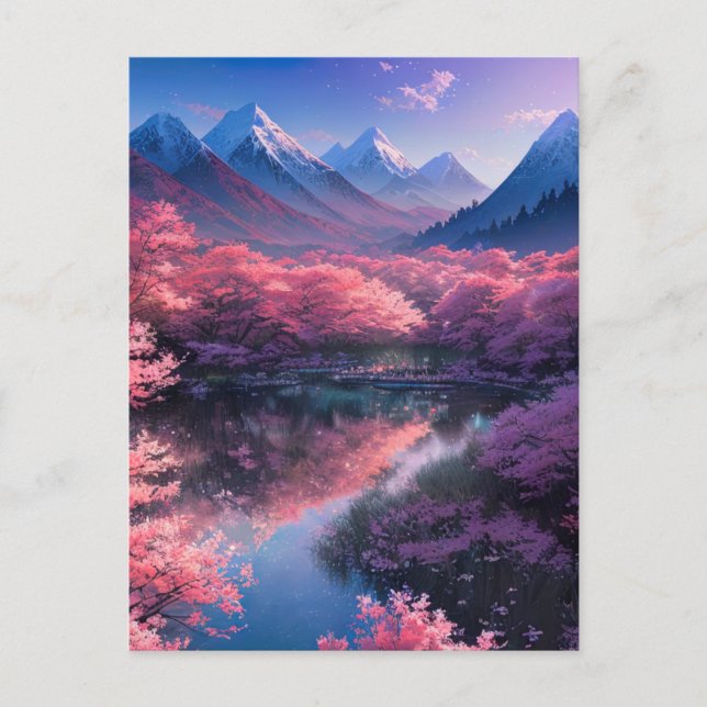 Carte Postale Dévoiler la perle cachée de la nature (Devant)