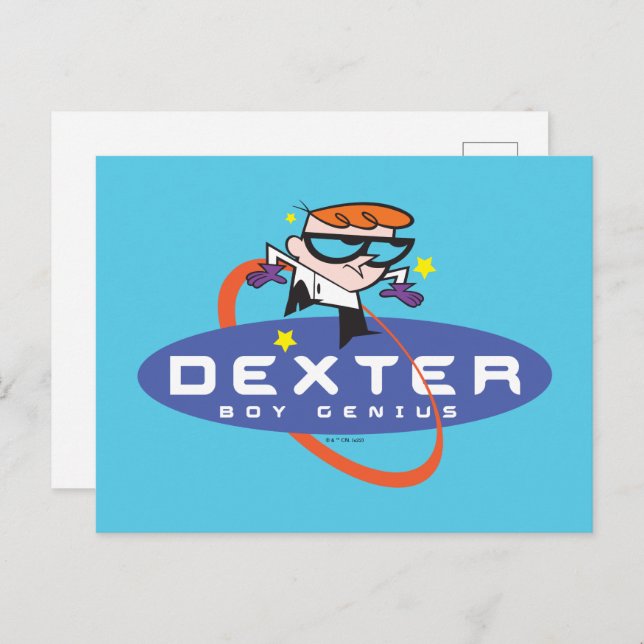 Carte Postale Dexter "Boy Genius" (Devant / Derrière)