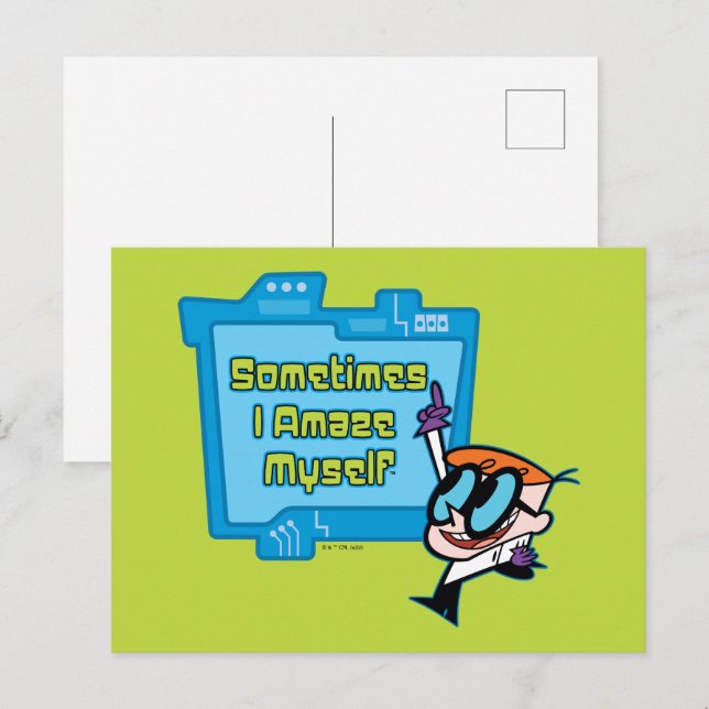 Carte Postale Dexter - Parfois Je Me Suis Émerveillé (Devant / Derrière)