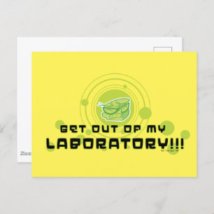Carte Postale Dexter - Sortez De Mon Laboratoire ! ! !