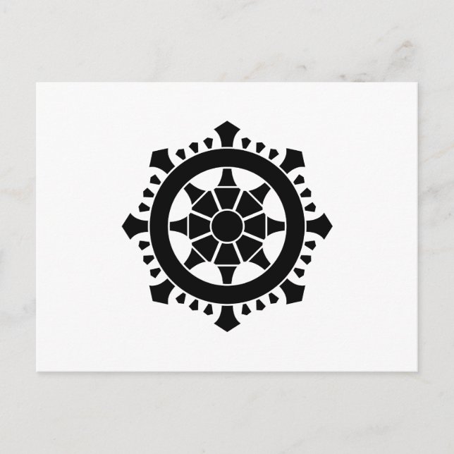 Carte Postale Dharma chakra (Devant)