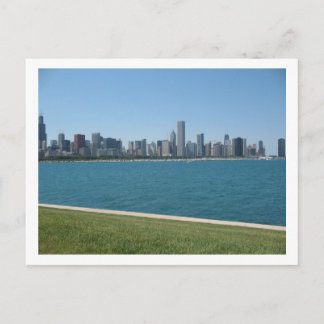 Carte postale "d'horizon de Chicago"