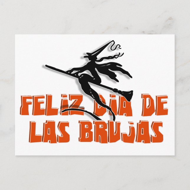 Carte Postale Dia de Las Brujas (Devant)