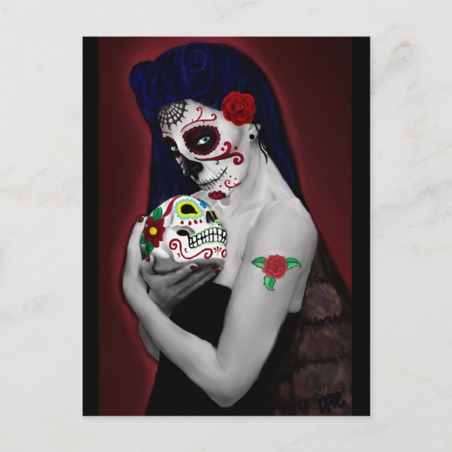 Carte Postale Dia los de Muertos (Devant)