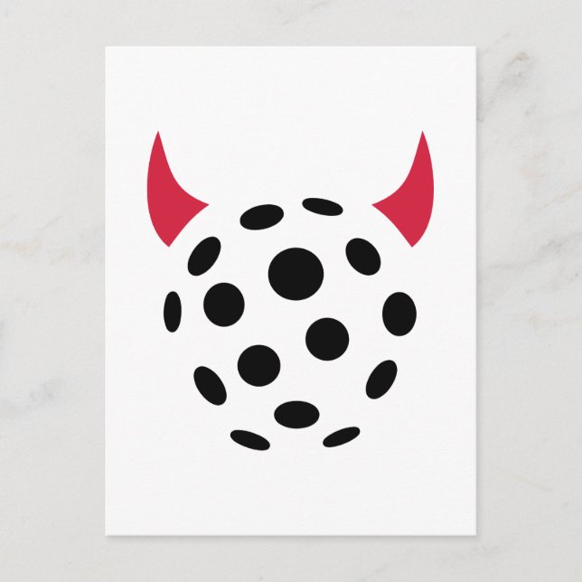 Carte Postale Diable à bille (Devant)