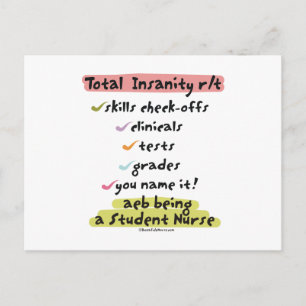 Carte Postale Diagnostiquer la folie totale