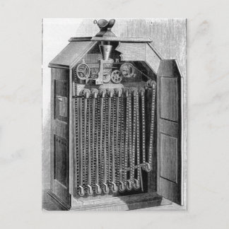 Carte Postale Diagramme Kinetoscope