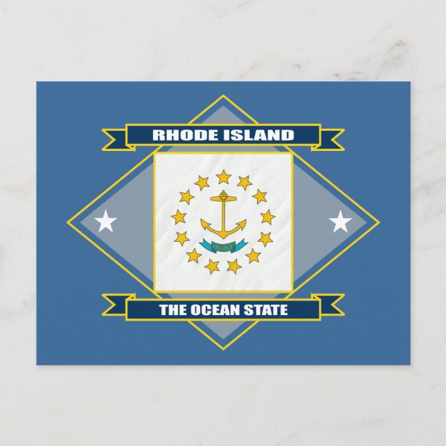 Carte Postale Diamant de l'île Rhode (Devant)