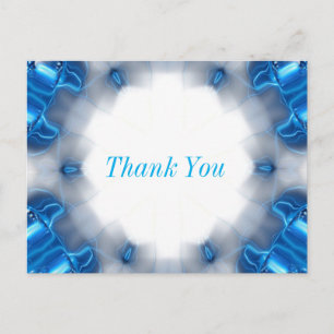 Carte Postale Diamants bleus
