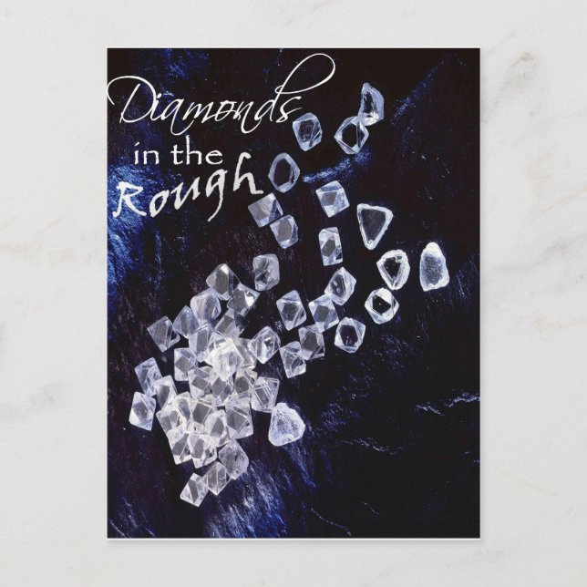 Carte Postale Diamants dans le brut (Devant)