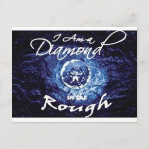 Carte Postale Diamants dans le brut