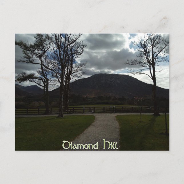 Carte Postale Diamond Hill, Parc national du Connemara (Devant)