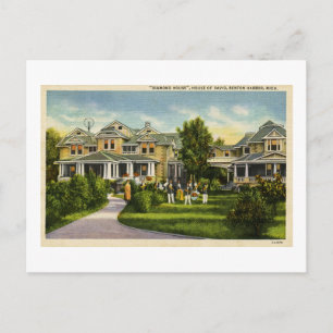 Carte Postale Diamond House - Maison de David - Benton Harbour M