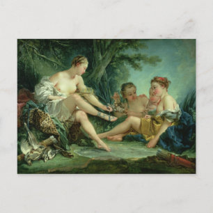 Carte Postale Diana après la chasse, 1745