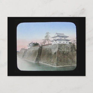 Carte Postale Diapositive de lanterne teintée Japon Nakajima Osa
