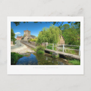 Carte Postale Diddlebury, Shropshire