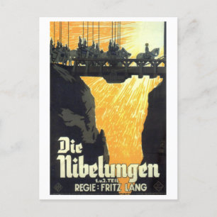 Carte Postale Die Nibelungen Opera 1924 Film