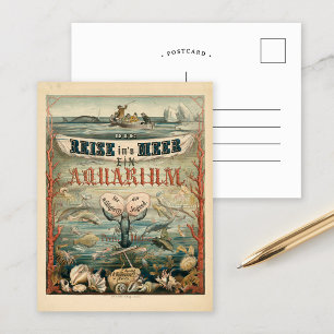 Carte Postale Die Reise in's Meer, Ein Aquarium   Carl Reinhardt