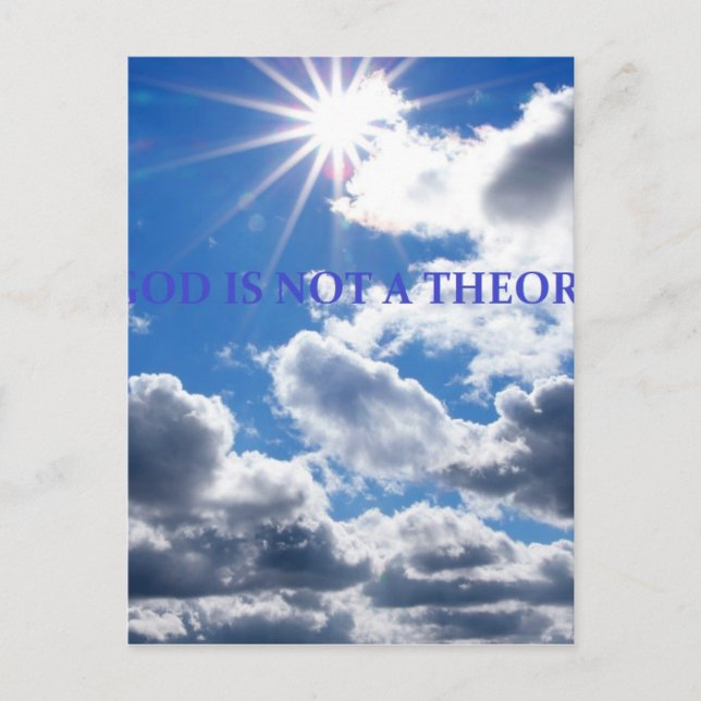 CARTE POSTALE DIEU (Devant)