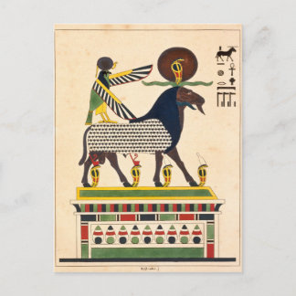 Carte Postale dieu égyptien Amun-Ra