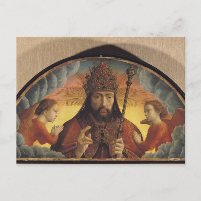 Carte Postale Dieu le Père bénissant, 1506 (Devant)