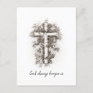 Carte Postale Dieu nous pardonne toujours