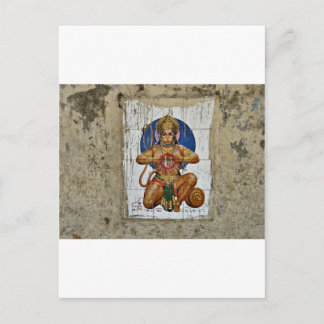 Carte Postale Dieu singe