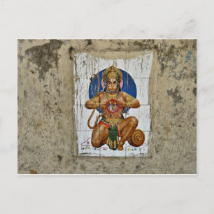 Carte Postale Dieu singe