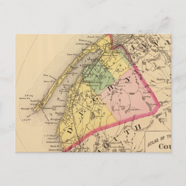 Carte Postale Digby Co, NS (Devant)